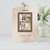 Memorial Funeral Programme Sjabloon Kaart (Staand voorkant)