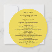 Memorial, Funeral, Service, Viewing, Aankondiging (Achterkant)