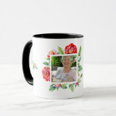 Memorial Gift for Loss of Moeder FOTO Bereavement Mok (Voorkant links)