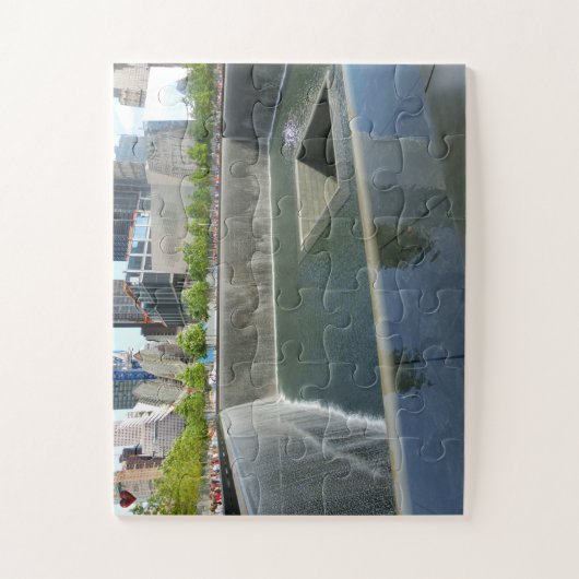 Memorial Ground Zero Jigzaag Puzzle Legpuzzel (Verticaal)