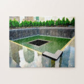 Memorial Ground Zero New York. Legpuzzel (Horizontaal)