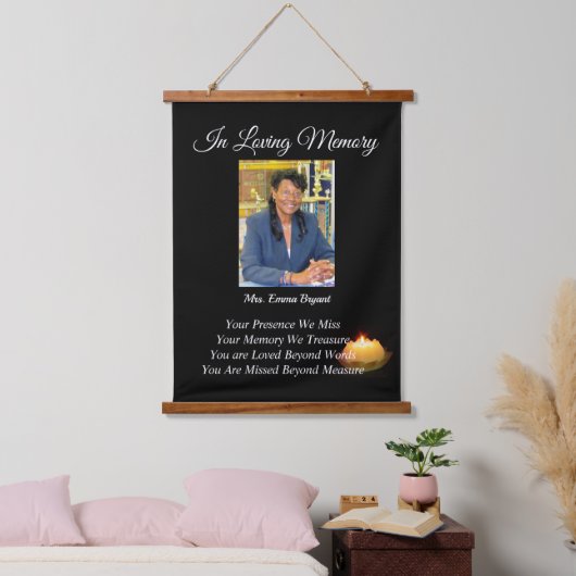 Memorial Hangend Wandkleed (Slaapkamer)