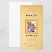 Memorial Hartelijk dank Bedankkaart (Voorkant / Achterkant)