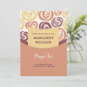 Memorial - Hartelijk dank Bedankkaart (Staand voorkant)