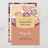 Memorial - Hartelijk dank Bedankkaart (Voorkant / Achterkant)