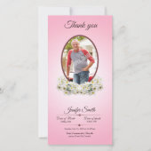 Memorial Hartelijk dank Bedankkaart (Voorkant)