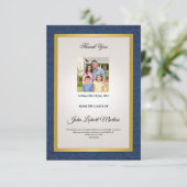 Memorial Hartelijk dank Bedankkaart (Staand voorkant)