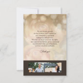 Memorial - Hartelijk dank Kaart (Achterkant)