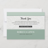 Memorial - Hartelijk dank Kaart (Voorkant)