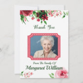 Memorial - Hartelijk dank Kaart (Voorkant)