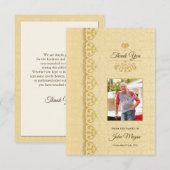 Memorial - Hartelijk dank Kaart (Voorkant / Achterkant)