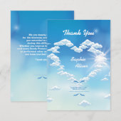 Memorial - Hartelijk dank Kaart (Voorkant / Achterkant)