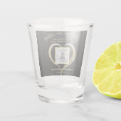 Memorial Heart Voeg foto van heet glas toe (Achterkant)