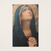 Memorial Hemelse Moeder Gebed Sympathie Kaarten Visitekaartjes (Voorkant)