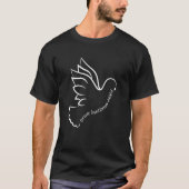 Memorial Herdenking Dove Forever houdt van Forever T-shirt (Voorkant)