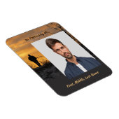 Memorial Hunter Hunting Stalking Game Magneet (Rechterzijde)