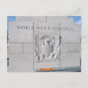 Memorial in de Tweede Wereldoorlog Briefkaart