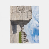 Memorial in de Tweede Wereldoorlog Fleece Deken (Voorkant)