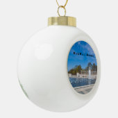 Memorial in de Tweede Wereldoorlog Keramische Bal Ornament (Links)