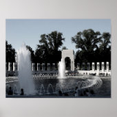 Memorial in de Tweede Wereldoorlog Poster (Voorkant)