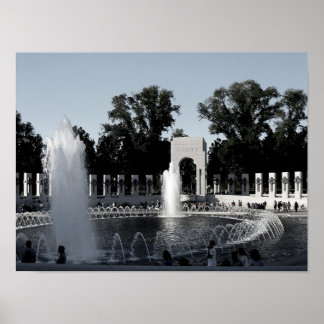 Memorial in de Tweede Wereldoorlog Poster