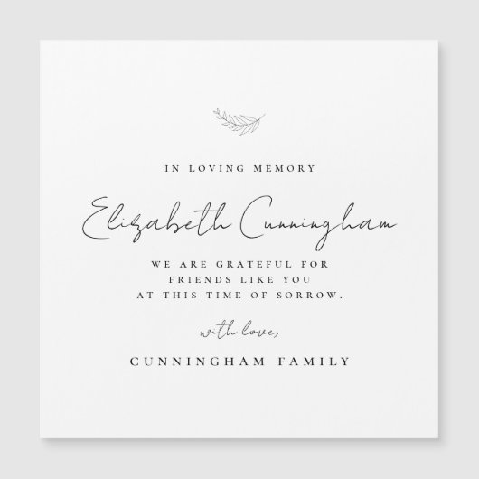 Memorial in het liefhebben van geheugen Modern Sim (Voorkant)