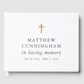 Memorial in het liefhebben van geheugen Modern Sim Gastenboek (Voorkant)