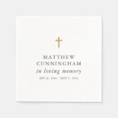 Memorial in het liefhebben van geheugen Modern Sim Servet (Voorkant)