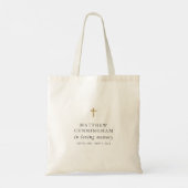 Memorial in het liefhebben van geheugen Modern Sim Tote Bag (Achterkant)