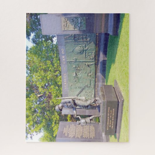 Memorial in Korea Legpuzzel (Verticaal)