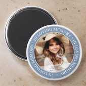 Memorial in Loating Memory Classic Custom Photo Magneet