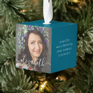 Memorial in Loating Memory Elegant Classic Photo Decoratie