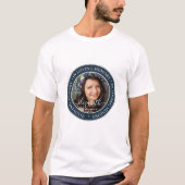 Memorial in Loating Memory Elegant Classic Photo T-shirt (Voorkant)