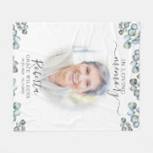 Memorial IN LOMORY Botanical Photo Fleece Deken (Voorkant (Horizontaal))