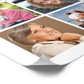 Memorial IN LOVING MEMORY 59 Photo Collage Poster (Hoek)