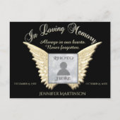 Memorial in Loving Memory Briefkaart (Voorkant)