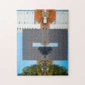 Memorial in Oklahoma Jigzaag Puzzle Legpuzzel (Verticaal)