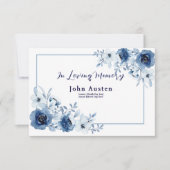 Memorial Invitation Kaart (Voorkant)