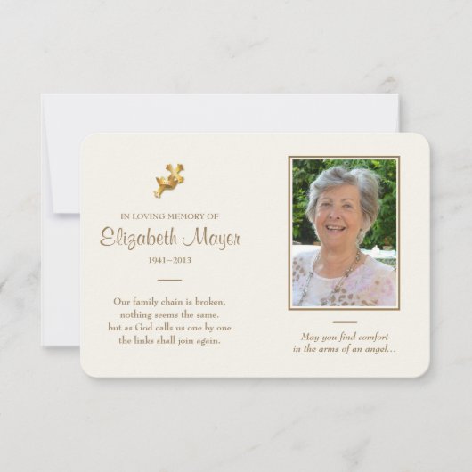 Memorial Kaart (Voorkant)