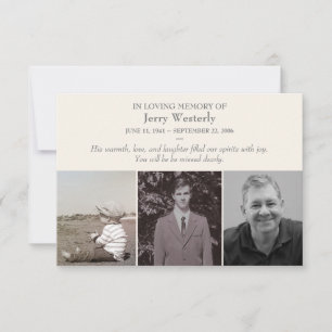 Memorial Kaart