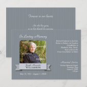 Memorial Kaart (Voorkant / Achterkant)