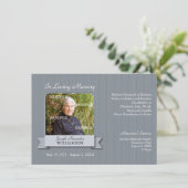 Memorial Kaart (Staand voorkant)