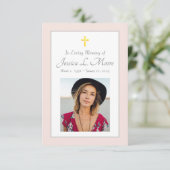 Memorial Kaart (Staand voorkant)