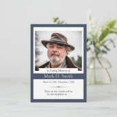 Memorial Kaart (Staand voorkant)