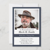 Memorial Kaart (Voorkant)