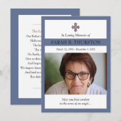 Memorial Kaart (Voorkant / Achterkant)