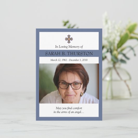 Memorial Kaart (Staand voorkant)