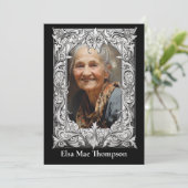 Memorial Kaart - Christelijk (Staand voorkant)