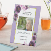 Memorial Kaart Reclamebord Met Voetstuk (Insitu)