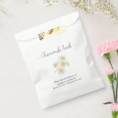 Memorial kamille zaad begrafenis bedankzakje (Gezegeld)